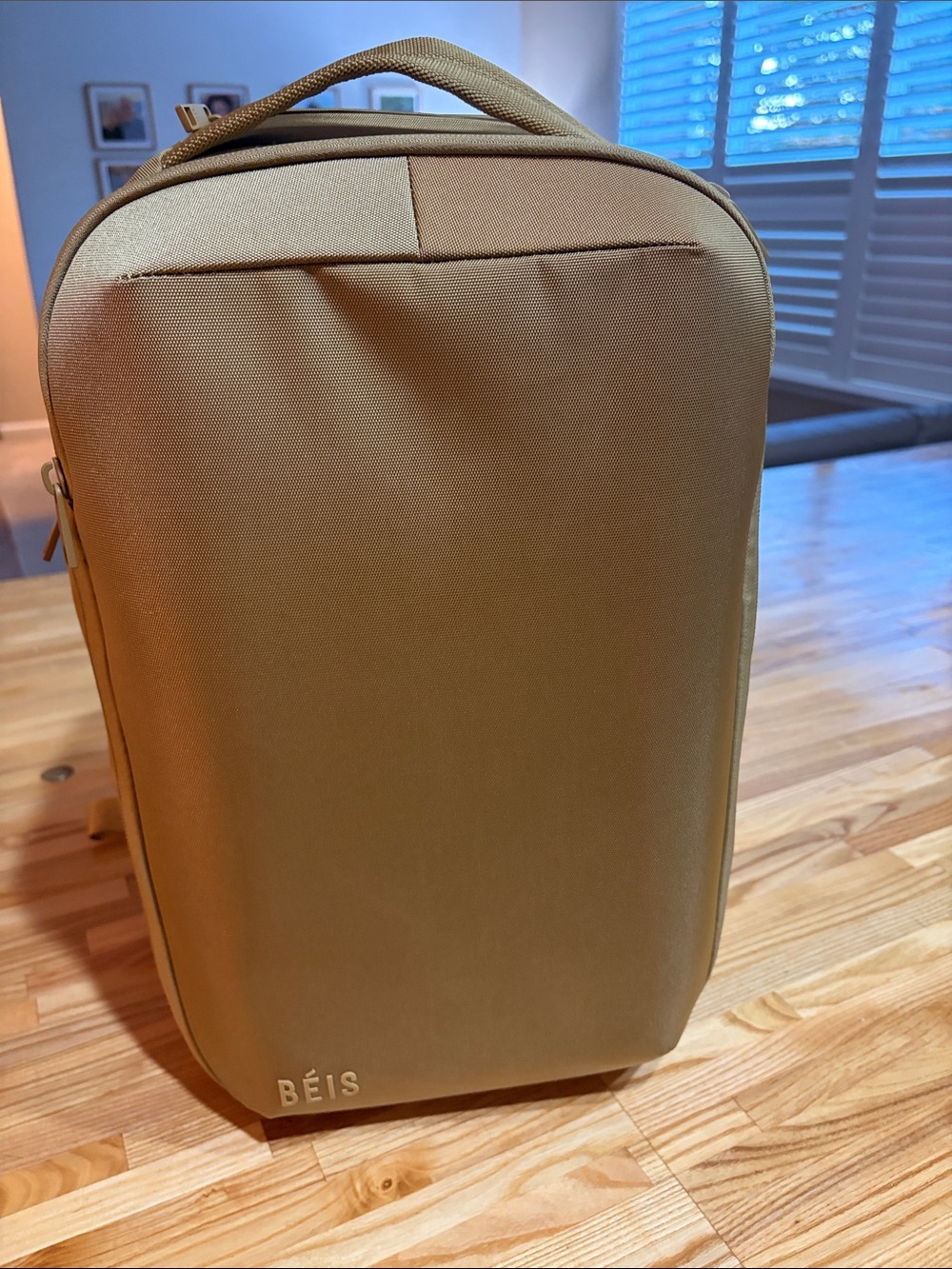 BEIS Khaki Pro Travel Backpack
